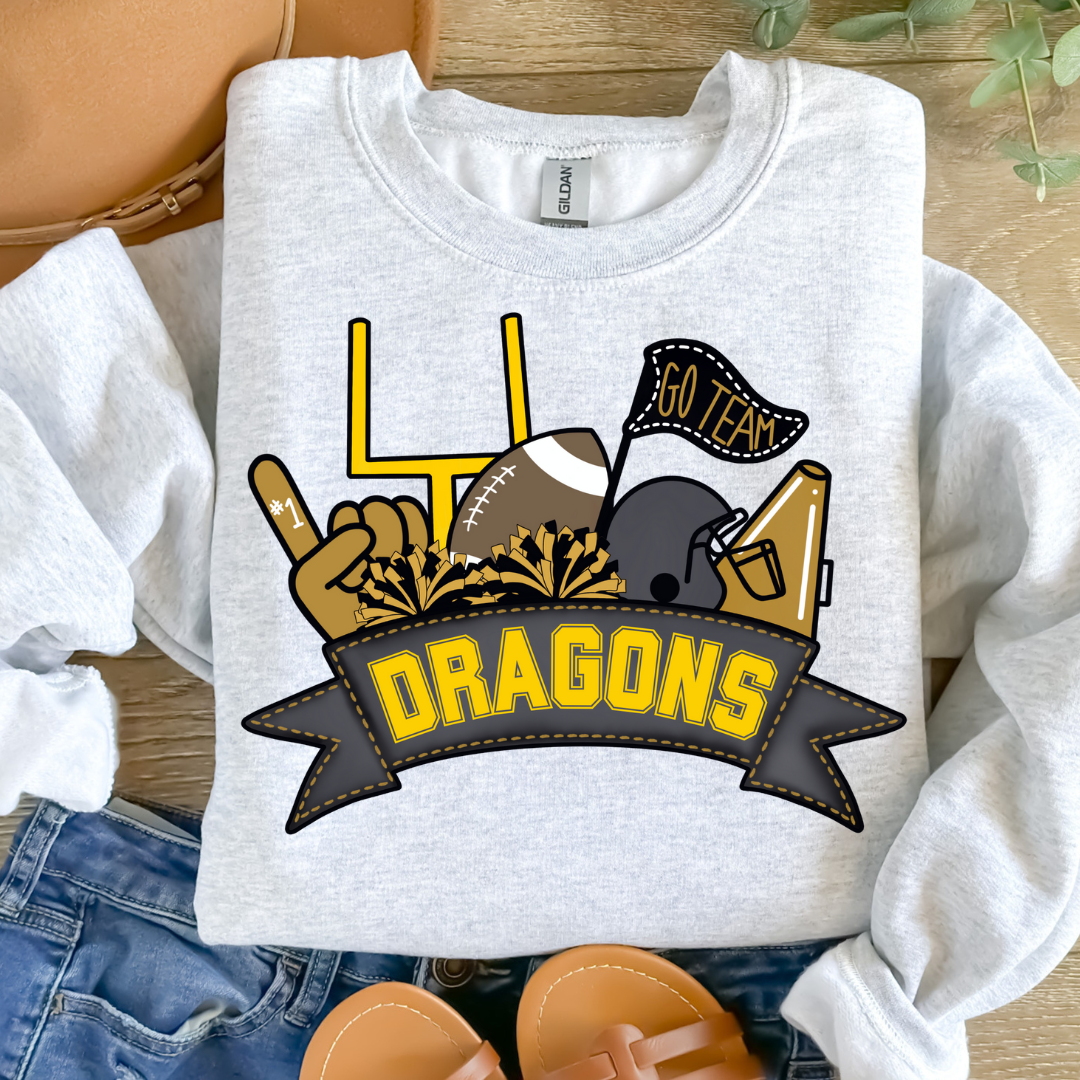 Dragons goal post