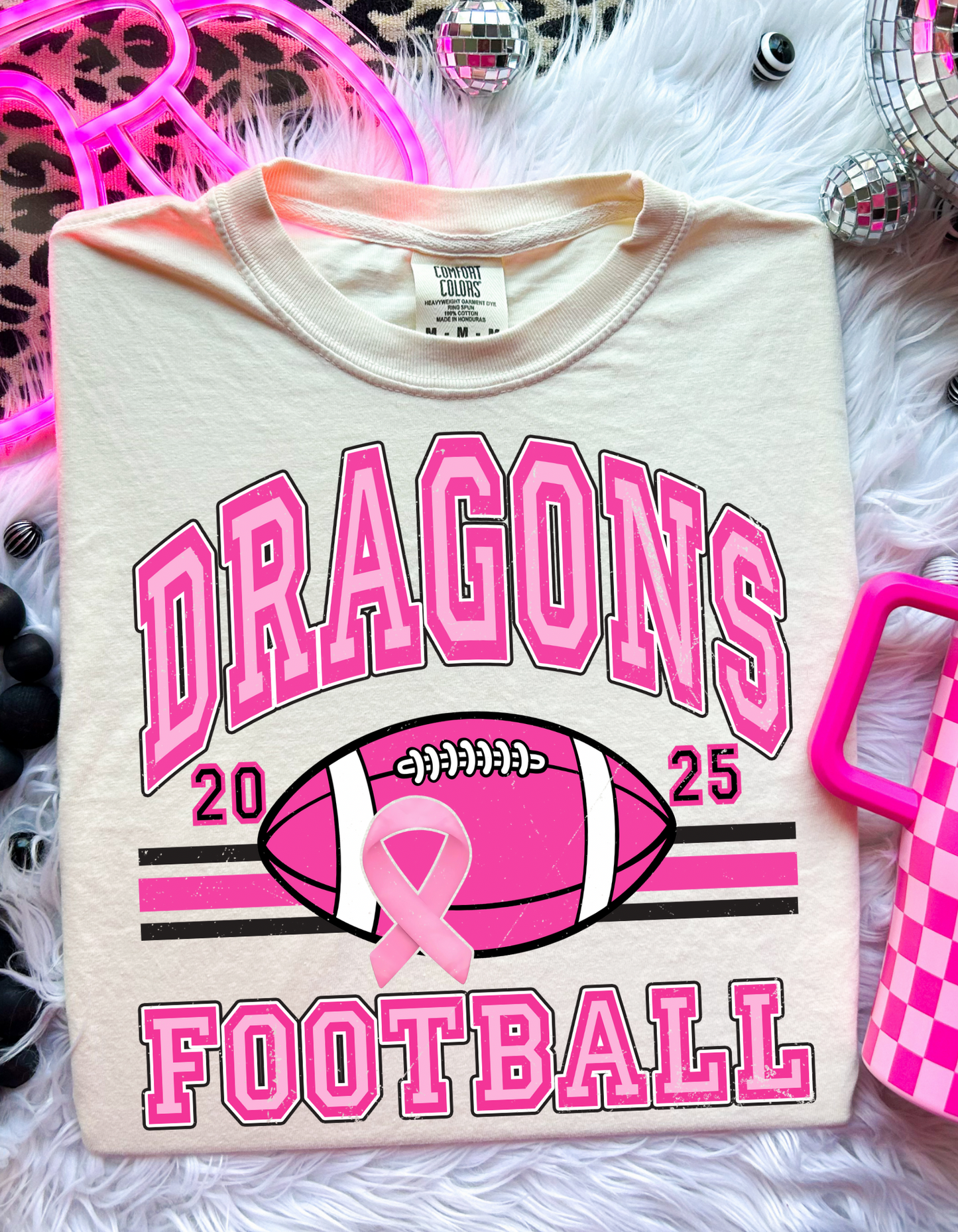 Dragons Football PINK OUT