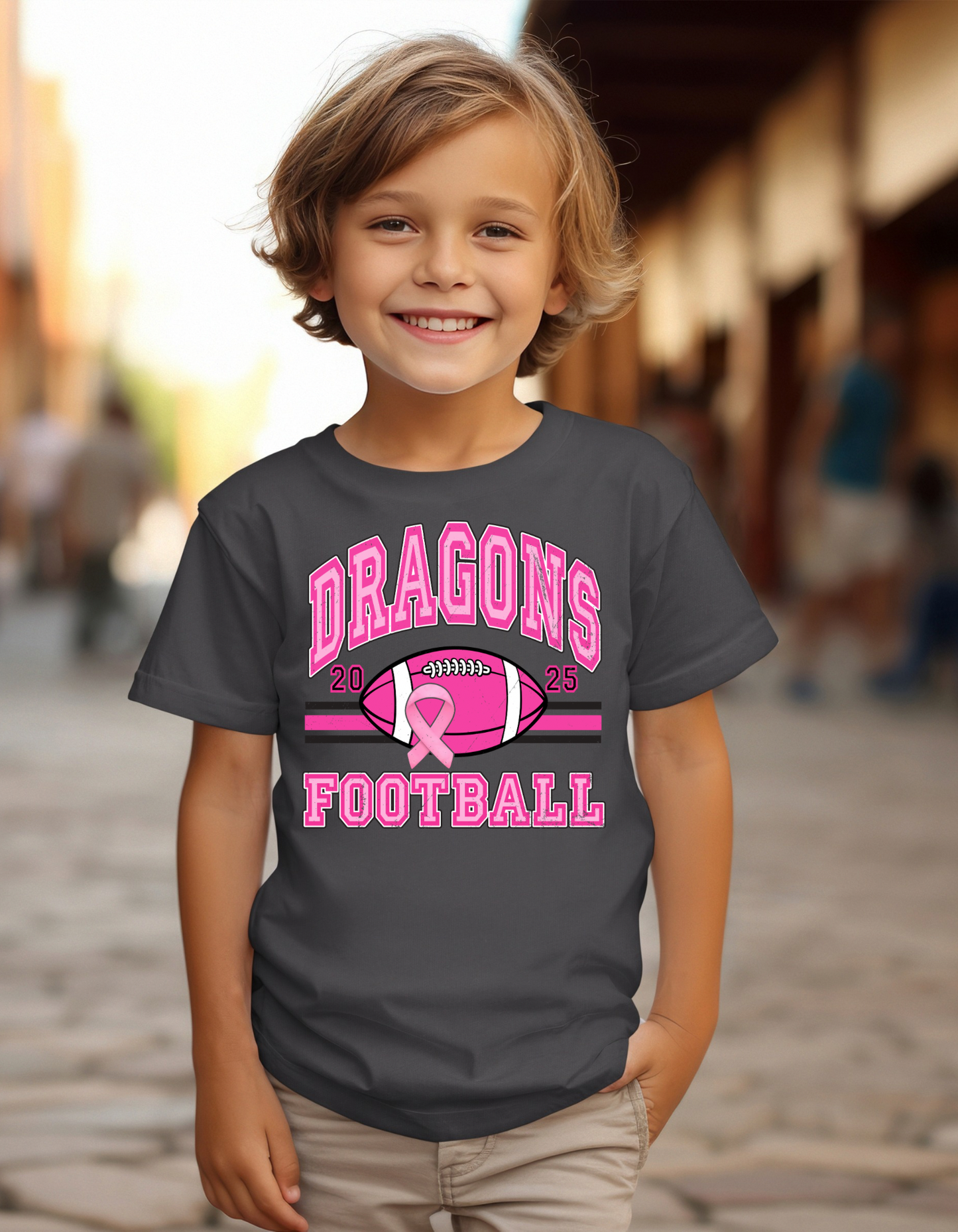 Dragons Football PINK OUT