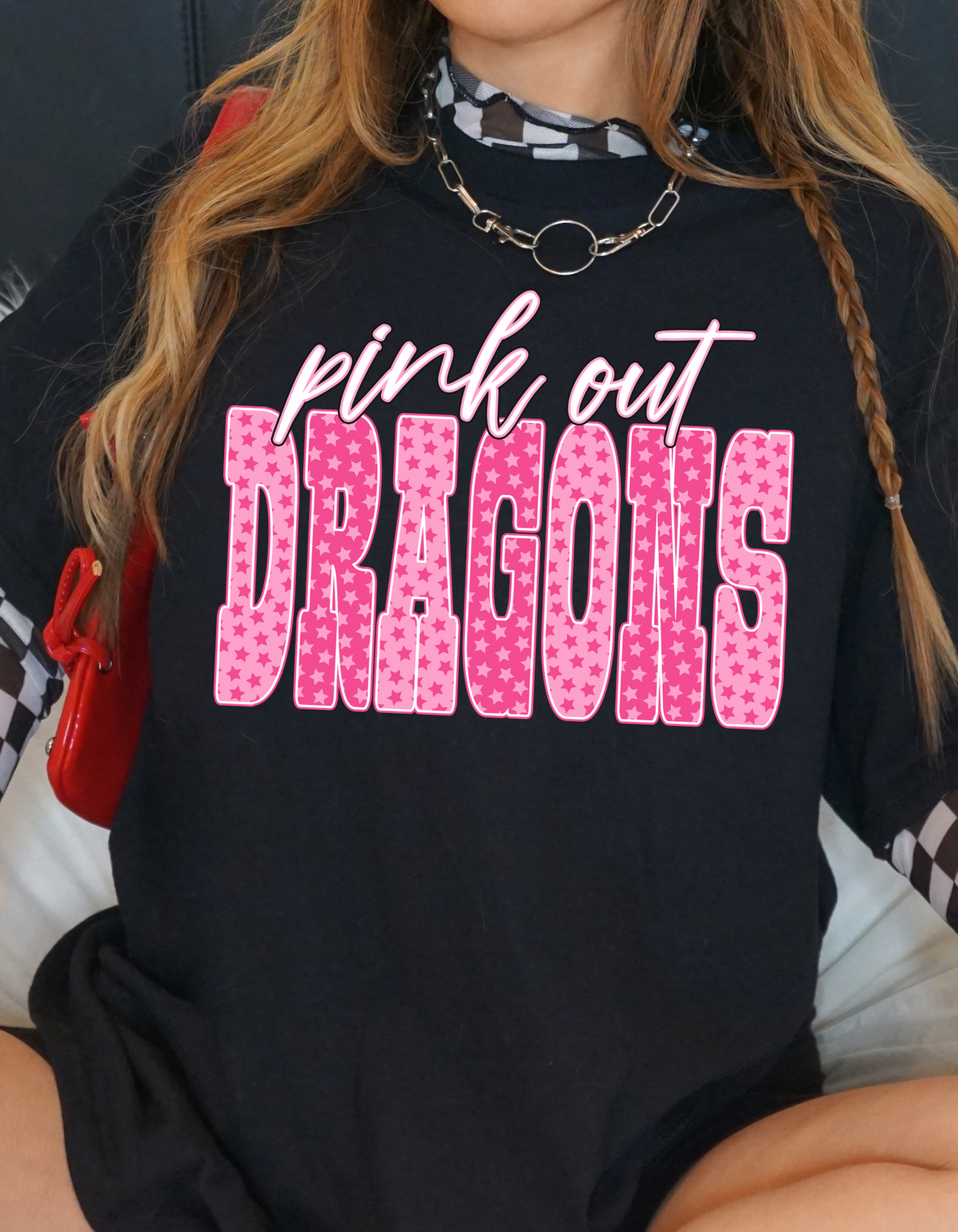 Pink Out Dragons Stars